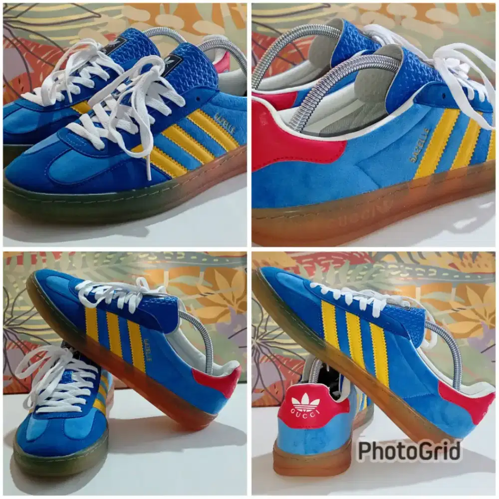 Adidas Gazelle Gucci Blue