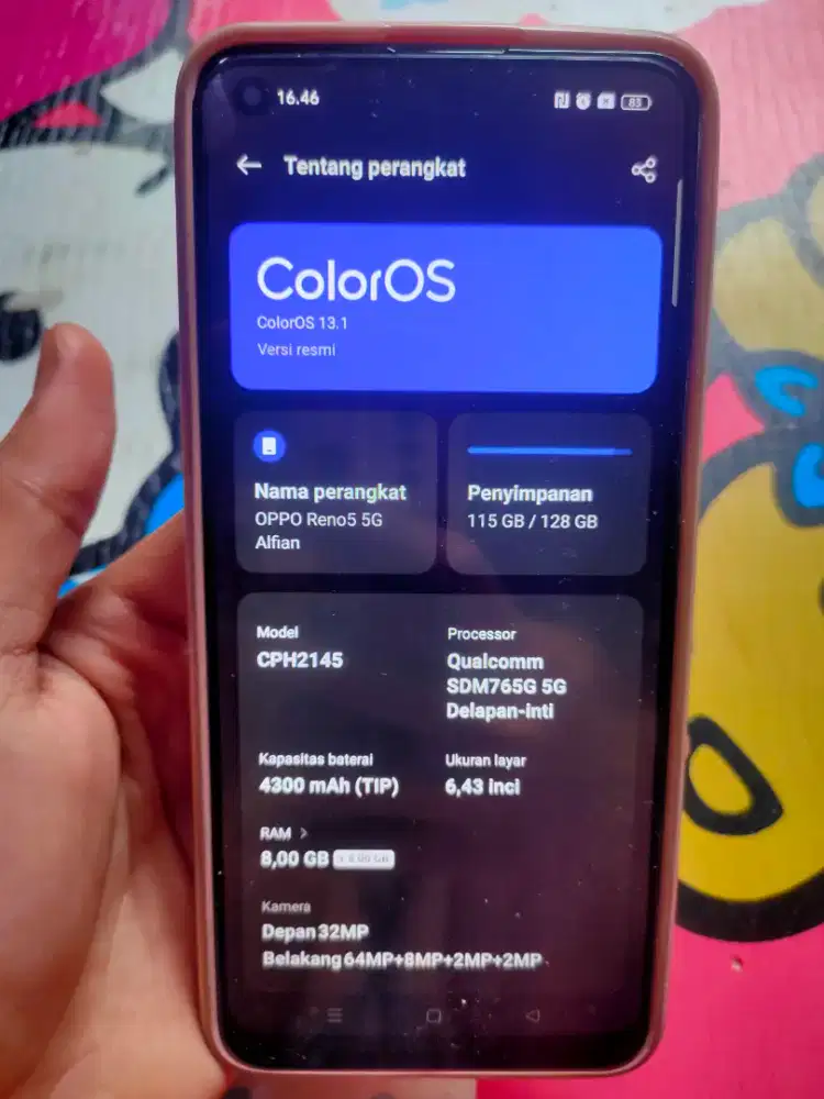 Oppo Reno 5, 5G