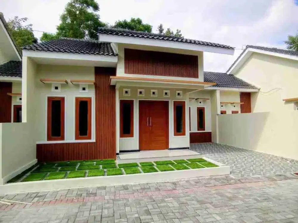 dijual rumah baru dalam komplek cluster dipurwomartani candi sambisari