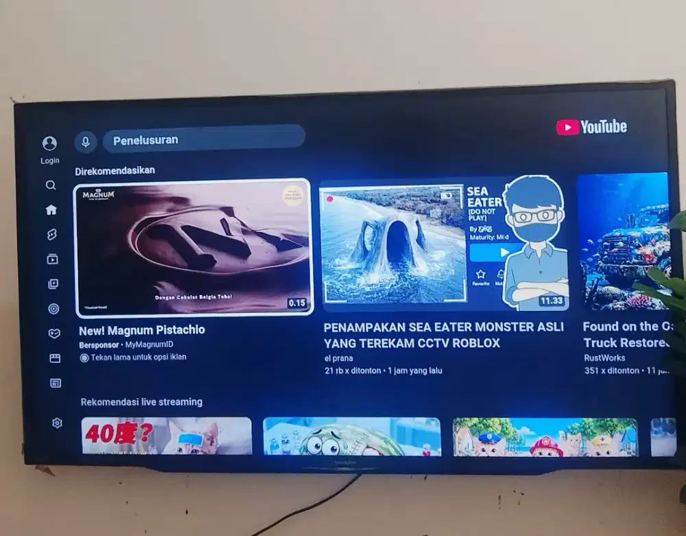 TV SHARP ANDROID 42inc