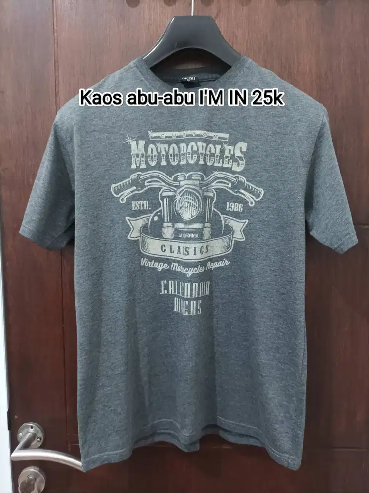 Jual kaos & celana preloved