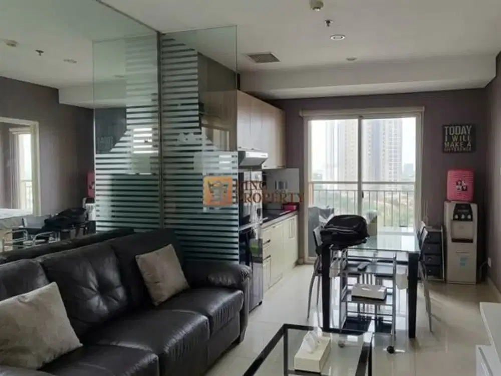 Disewakan Fully Furnished Apartemen Madison Park 2BR Hook Luas 52m2 Nyaman Siap Huni Dekat Dari Mall CP, Neo Soho, Office Tower Di Tanjung Duren