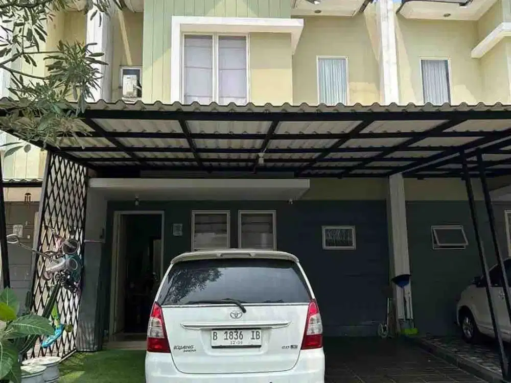 Rumah Terawat 4 Kamar 16 Menit ke Stasiun Serpong Dibantu KPR J-54775