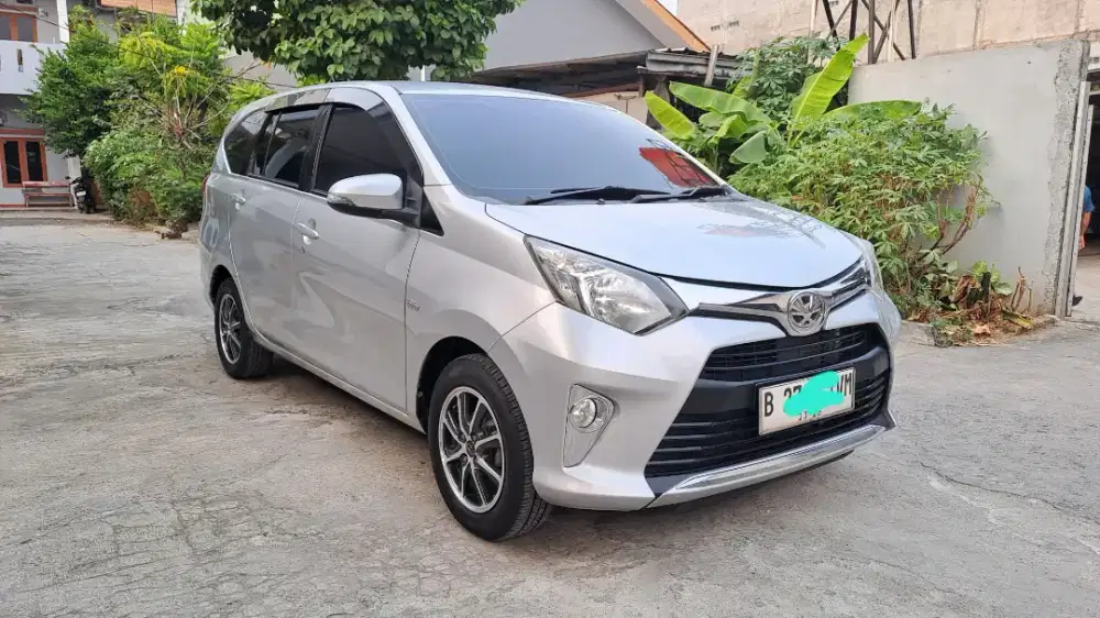 Toyota calya G automatik 2016 terawat bergaransi dp 9jt angsuran 2.7jt