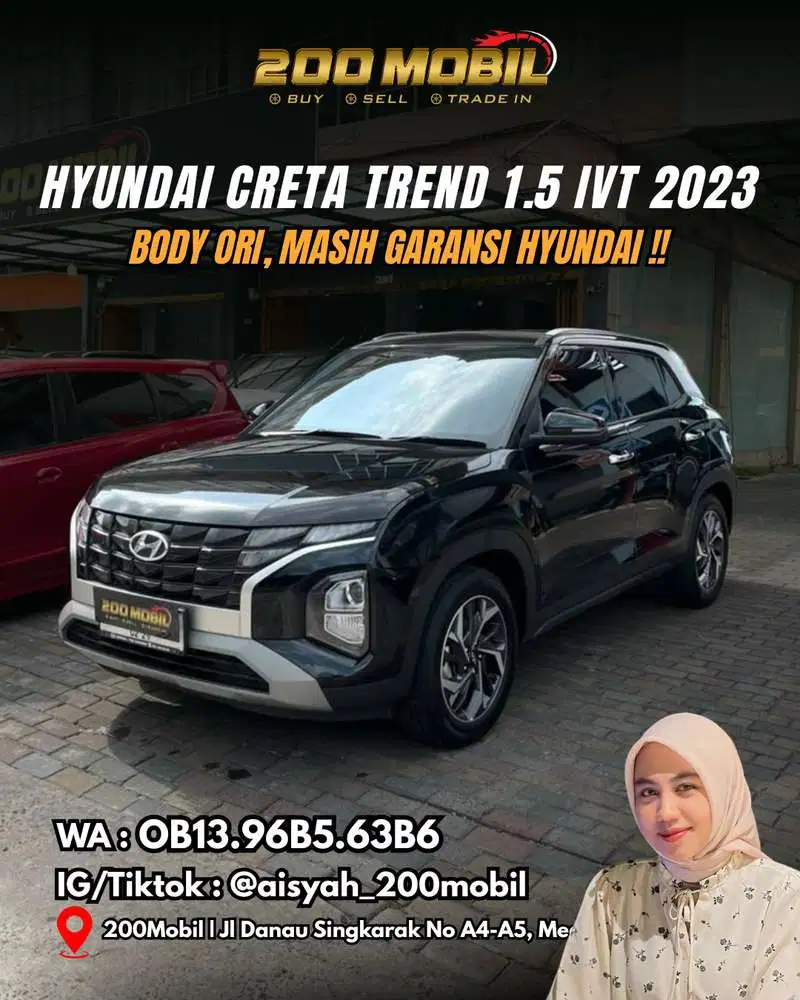 Hyundai Creta Trend 1.5 IVT 2023 Bensin