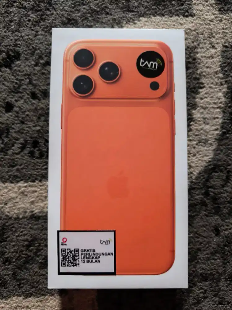 iPhone 17 ProMax 256gb New Segel Resmi iBox PA/A
