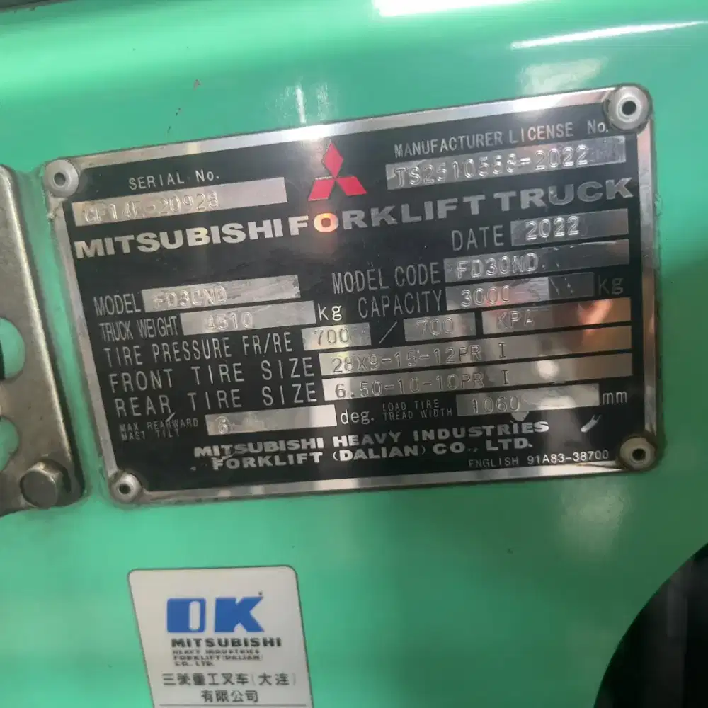 Forklift bekas Jakarta