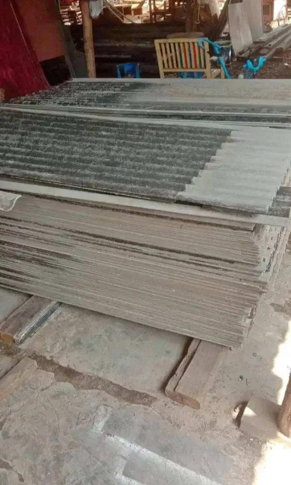 Jual asbes gelombang bekas 100x210