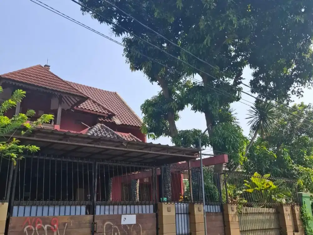 Rumah Luas Asri di Depok 7 Menit ke Stasiun 2 Lantai Siap Huni J-52958