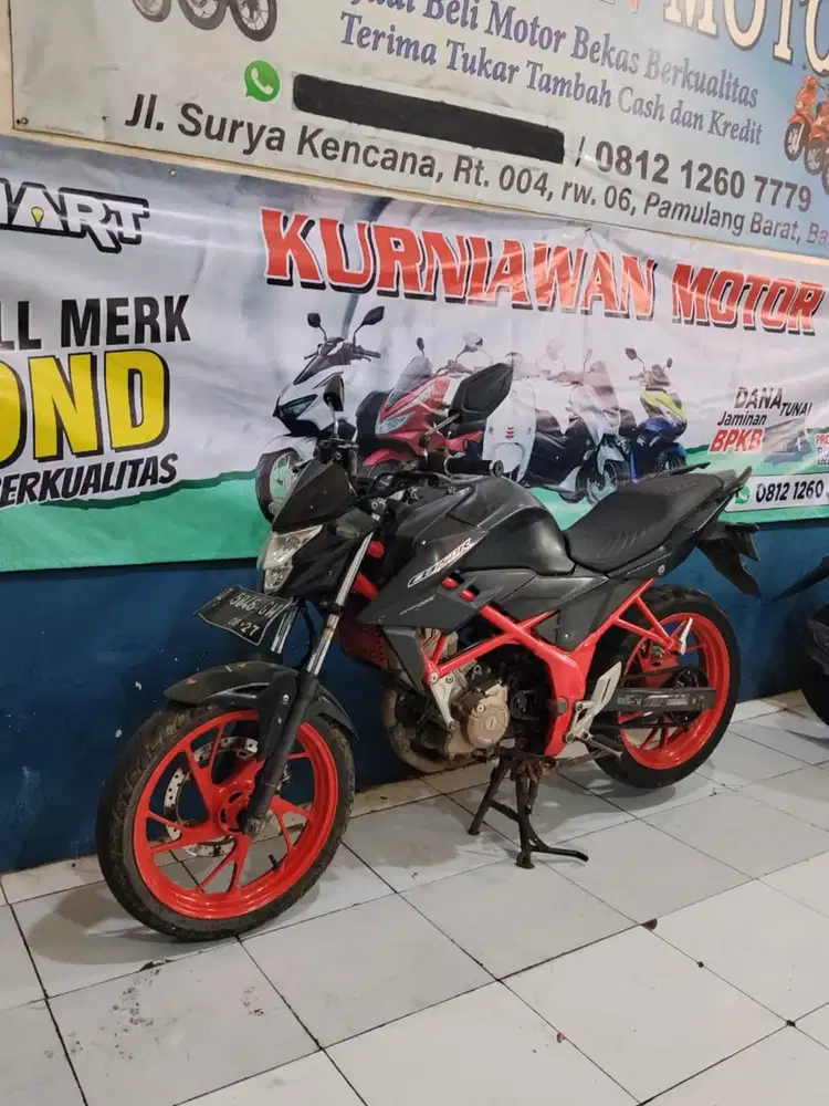 [DIJUAL] HONDA CB150 R FESLIFT 2017 SURAT LENGKAP