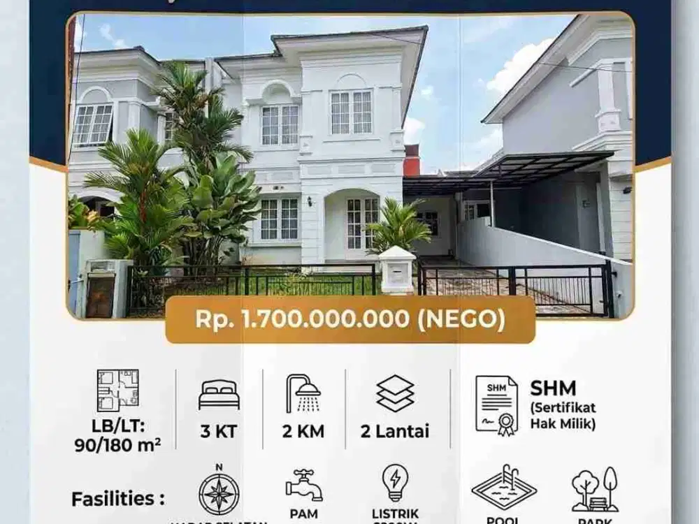 dijual rumah di Balikpapan Baru dekat masjid