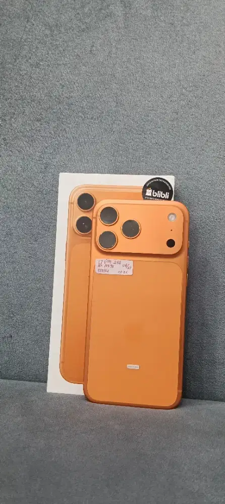 iPhone 17 pro max 256 iBox like New garansi on