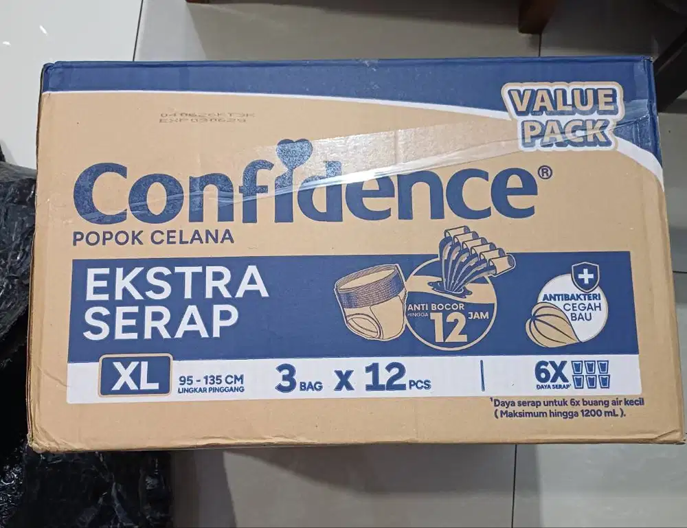 Pampers / Popok Dewasa Confidence EXTRA SERAP