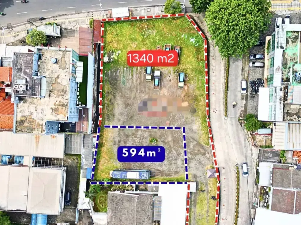 Dijual tanah kosong kebun jeruk