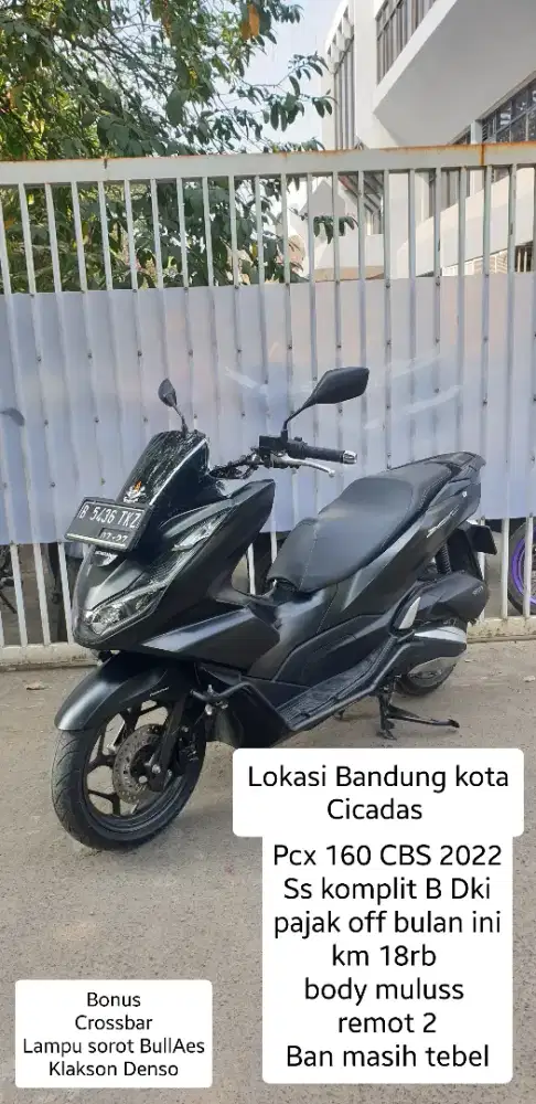 PCX 2022 CBS KM18rb