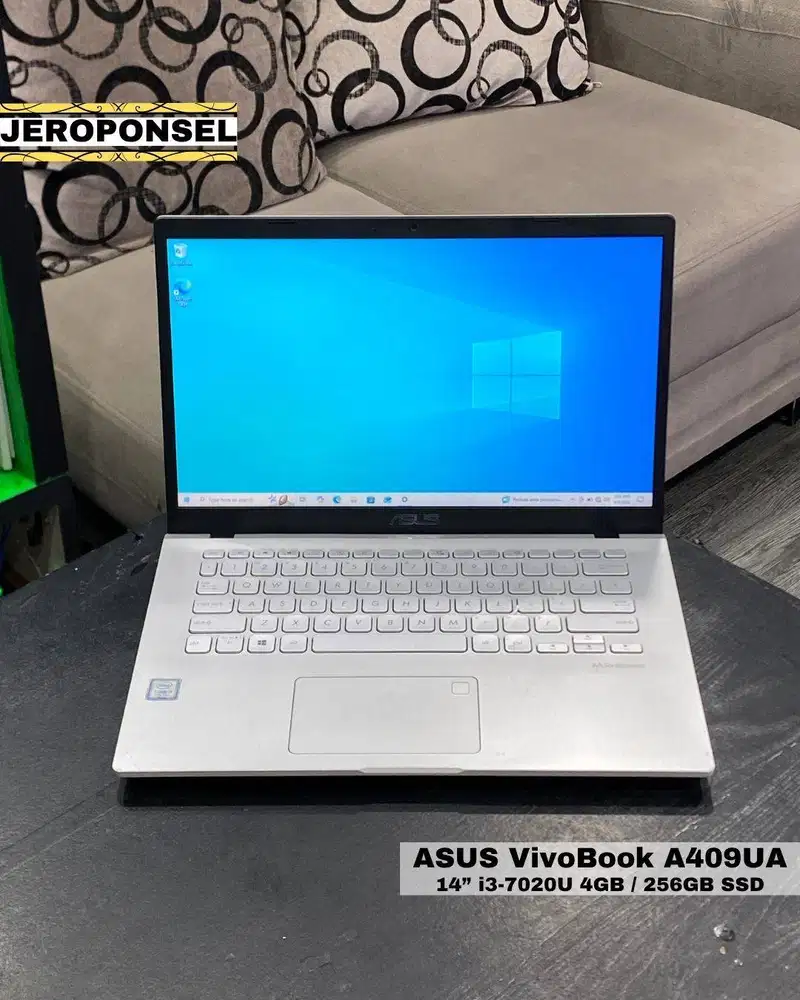 ASUS VIVOBOOK A409UA 14” i3-7020U 4GB / 256GB SSD