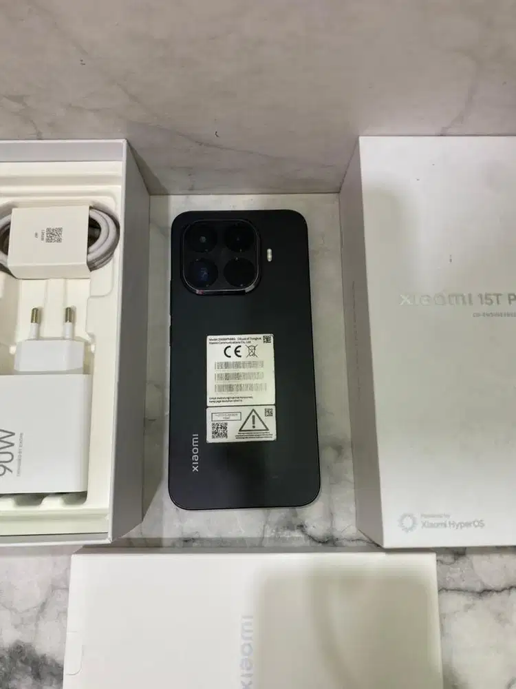 xiaomi mi 15t pro 12/512 second resmi lengkap & original bawaan