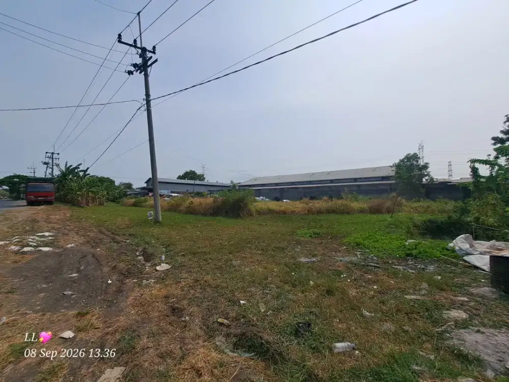 Jual Tanah siap pakai Jln, Kepatihan Industri Menganti - Gresik