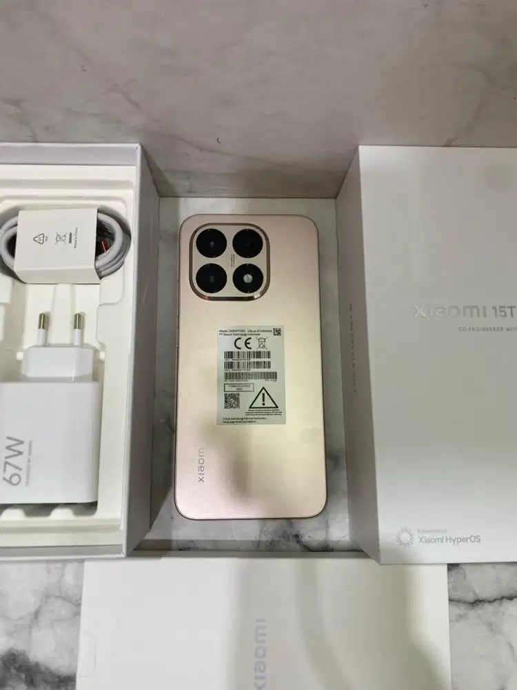 xiaomi mi 15t 12/512 second mulus lengkap & original bawaan