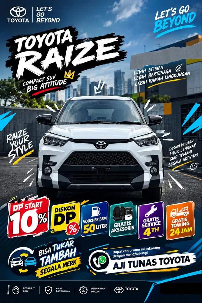 Raize BARU DP 20 JUTAAN