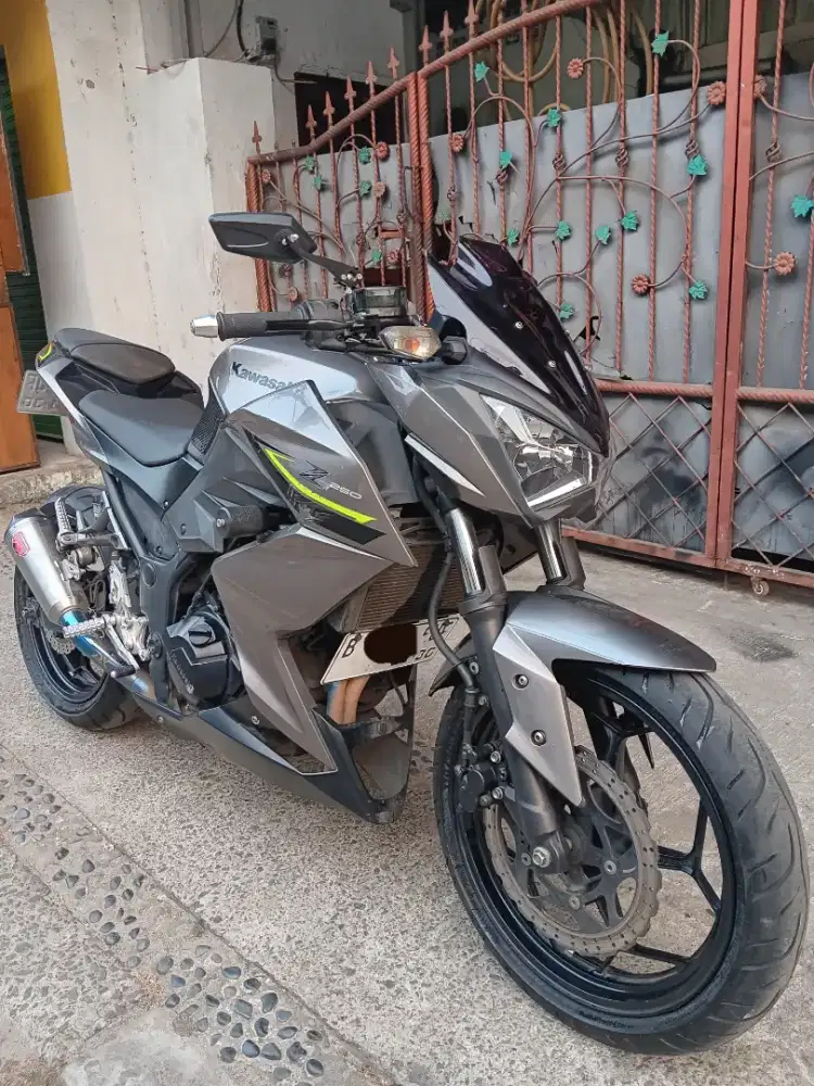 Forsale Kawasaki Ninja Z250 Fi 2017 Rare Colour Pajak Pjg Ter MURAH