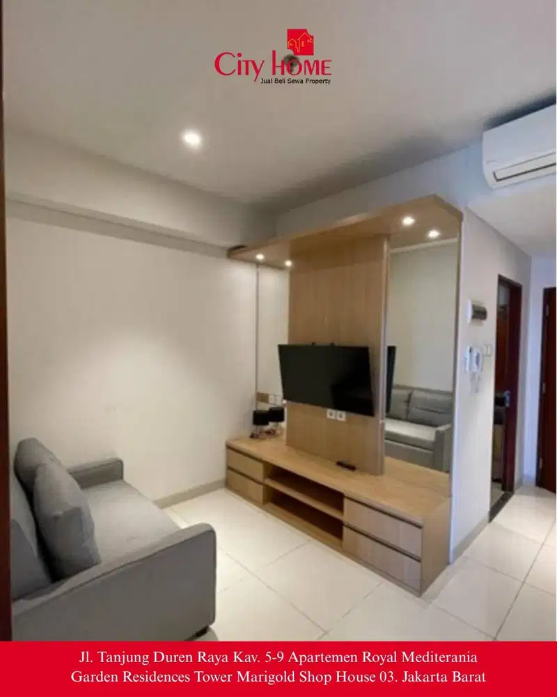 Dijual Apartemen 1BR Furnished 40m² – Rp600 Juta