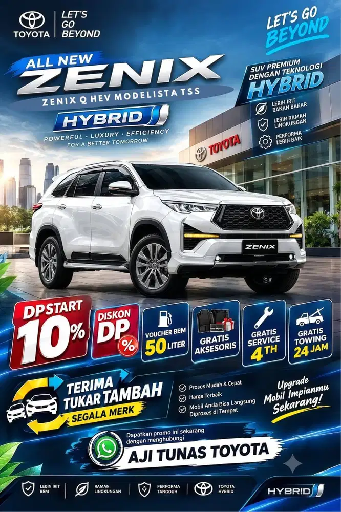 ZENIX BARU START DP 40 JUTAAN