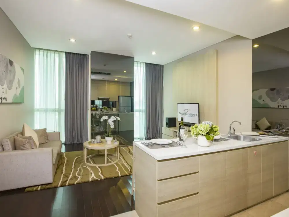 Disewakan Unit 1 Bedroom Executive di Fraser Residence Menteng