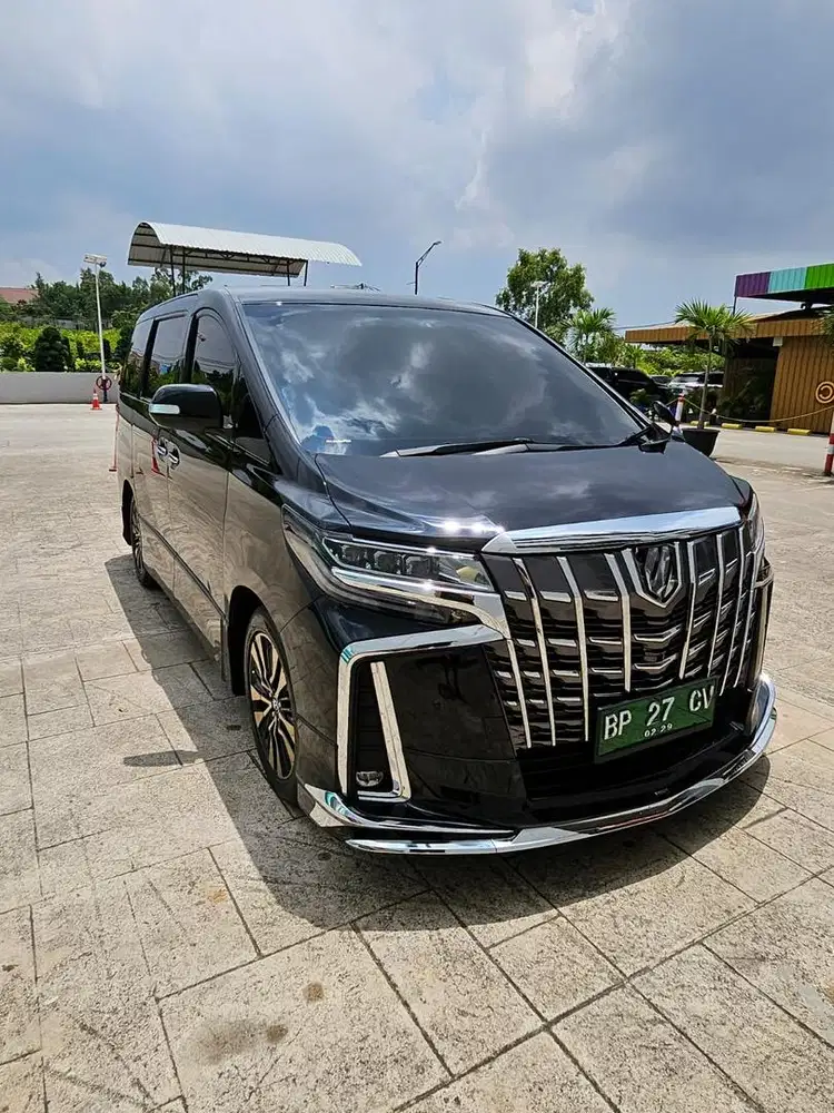 Toyota Alphard 2009 AT Hitam Mulus