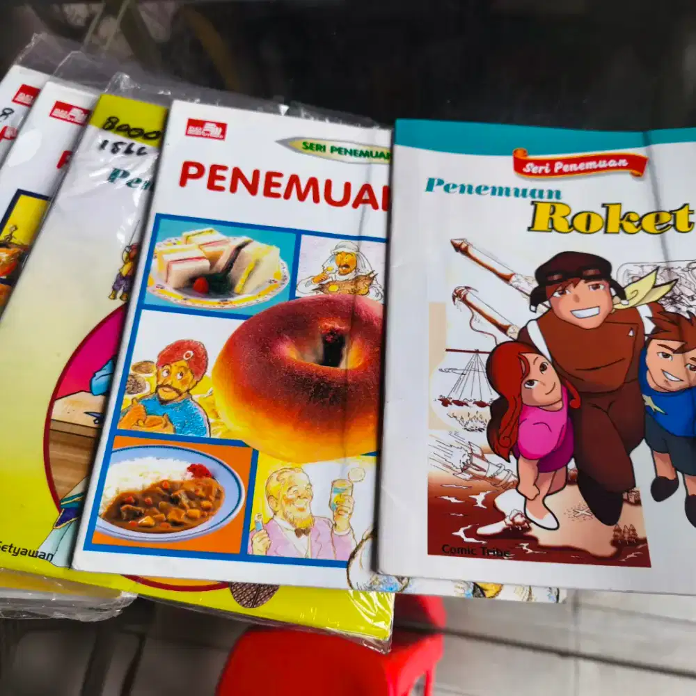 Kumpulan buku penemu penemu terkenal