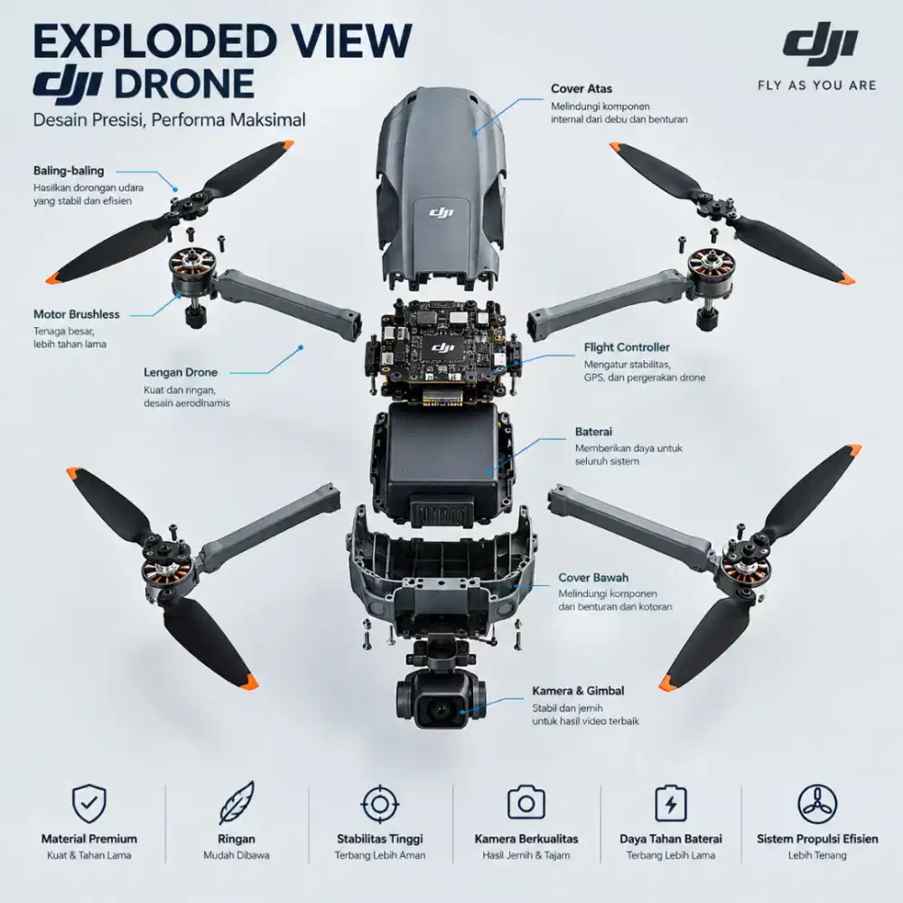 Promo DJI AIR 3S FLY MORE COMBO
