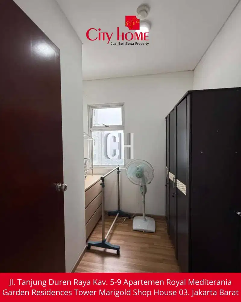 Disewakan  apartemen studio furnished