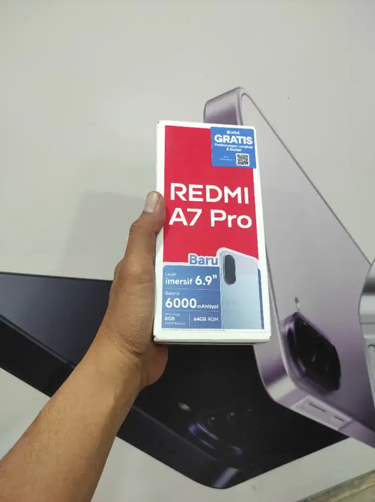 [ Fast respon WA ] Xiaomi Redmu A07 Pro 4+4/64 Garansi resmi 1thn