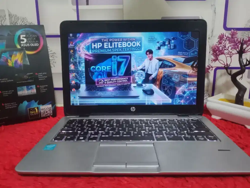 Laptop Elitebook premium Core i7 RAM 10GB Keyboard Backlight SSD