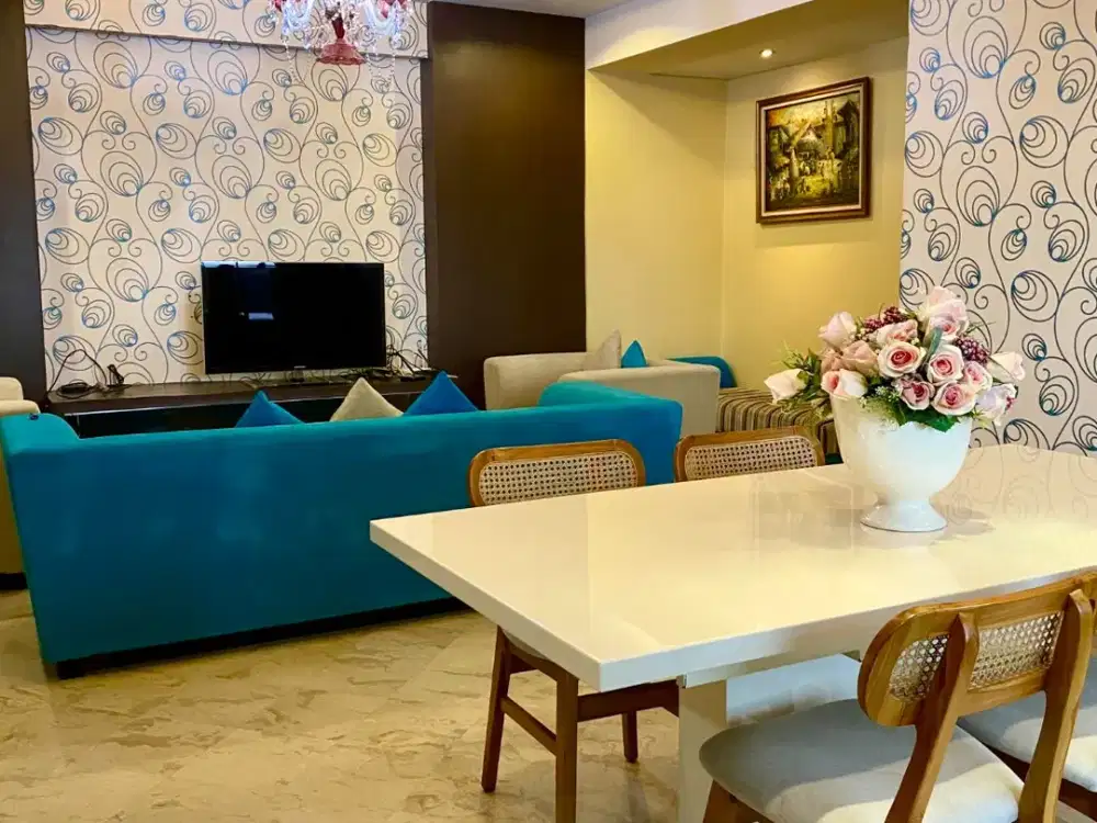 Apartemen Bonavista 2BR unit modern Dijual/Disewa, lokasi strategis dekat MRT, bagus untuk passive income karena sudah tersewa #apartementjaksel #