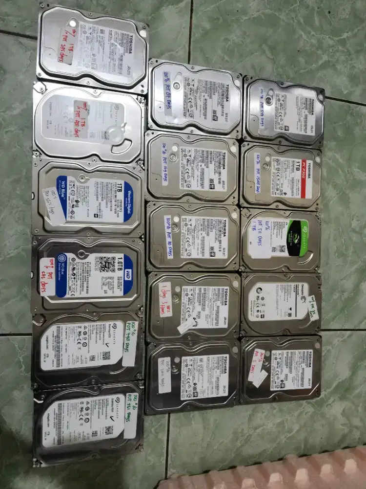 Harddisk pc 1TB sentinel 100/100