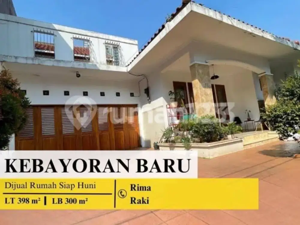 Rumah Siap Huni Jl. Darmawangsa Xvii Kebayoran Baru