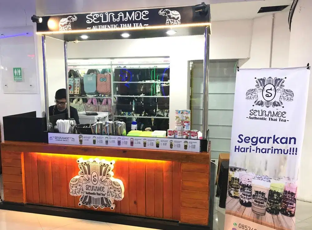 Rak jualan minuman