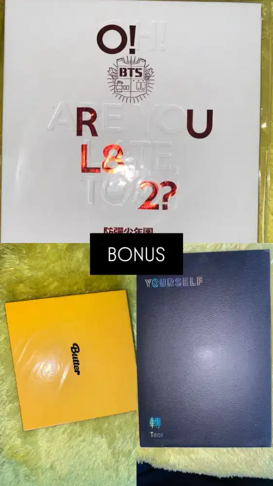 Album kpop lengkap dan masin bagus