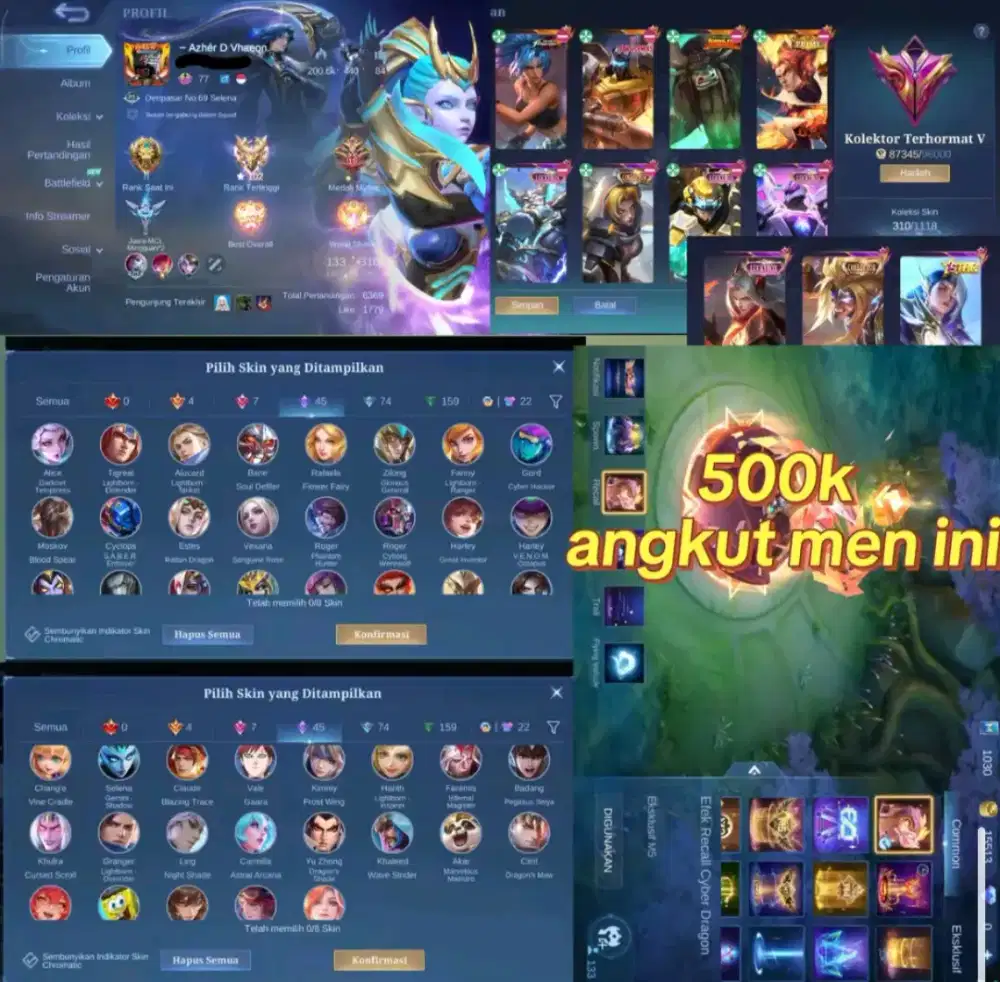 Akun Mobile Legend