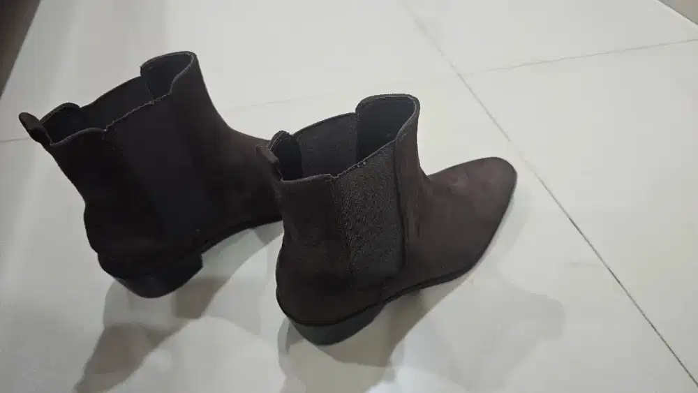 Dijual sepatu boot dari korea asli merk sappun