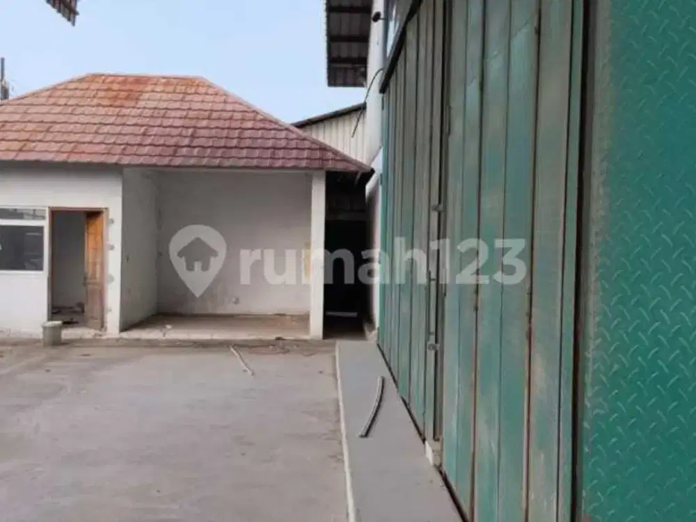 Disewakan Gudang di Jalan Provinsi Cikarang Utara Kab.bekasi- LT 2000M²- LB 1512M²- untuk Listrik Si Penyewa Pasang Sendiri Karna Tidak Ada Listr