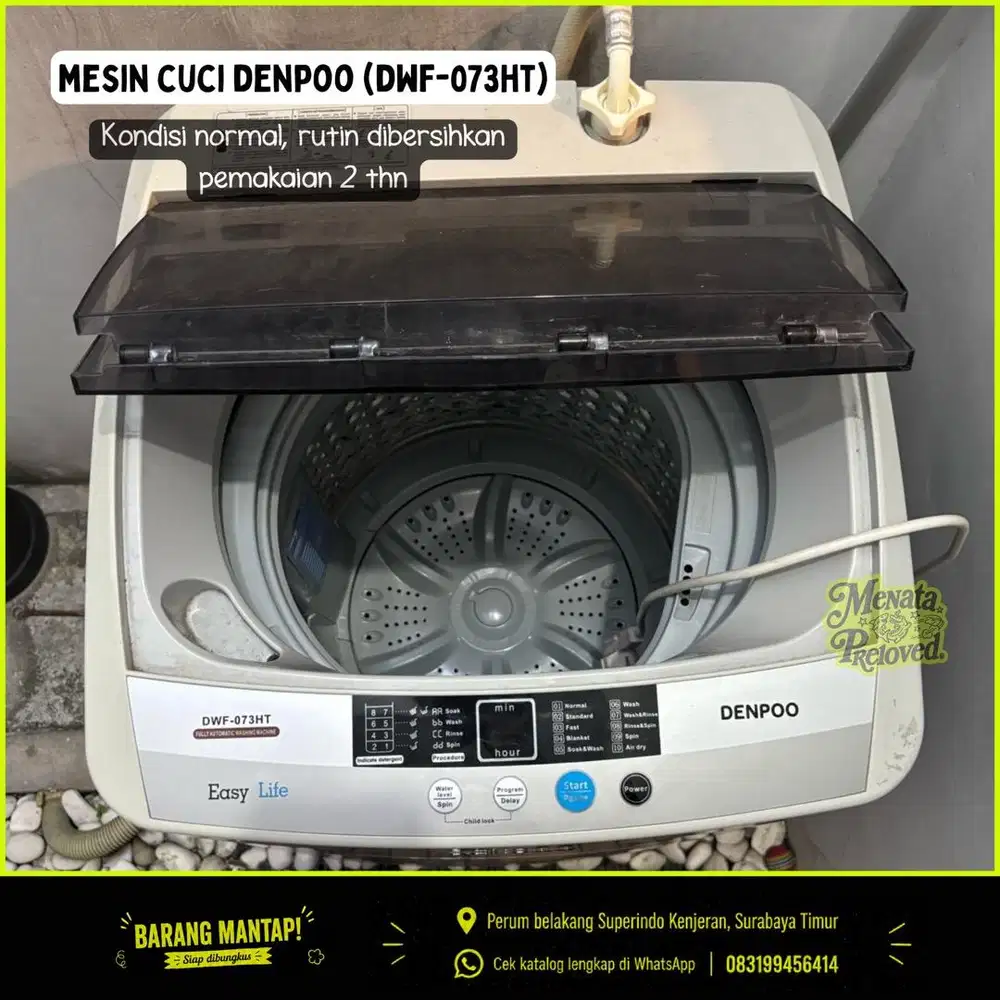 Mesin cuci DENPOO DWF-073HT