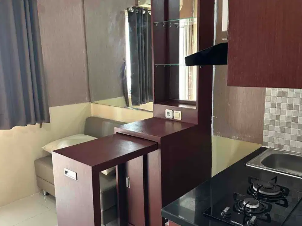Apartemen green pramuka city 2bedroom full furnished lengkap + wifi