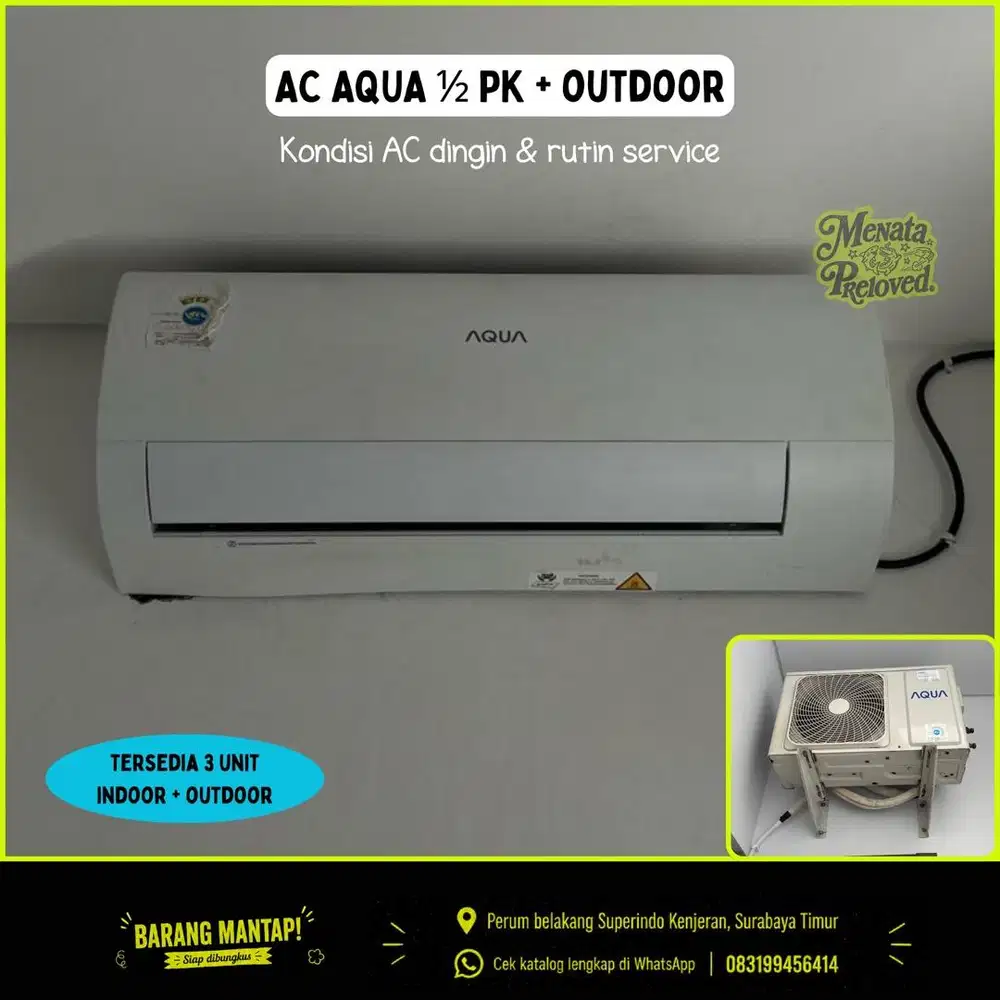 AC AQUA 1/2 PK + Outdoor