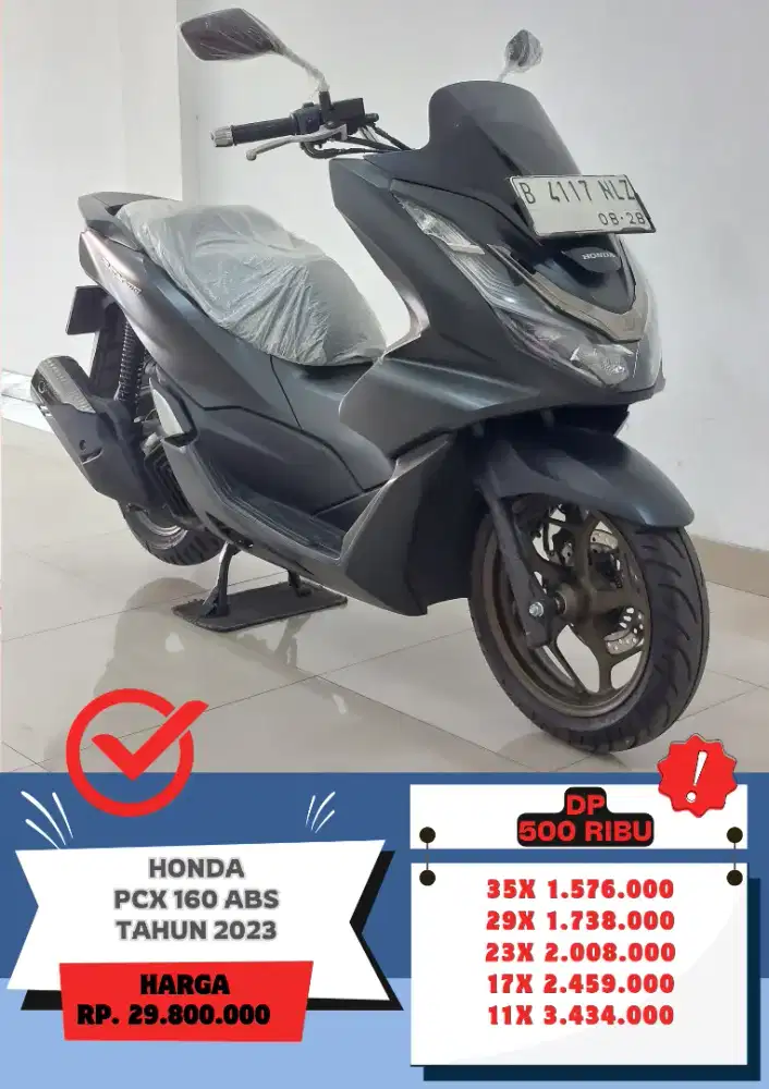 Honda PCX 160 ABS Tahun 2023 DP 500Ribu