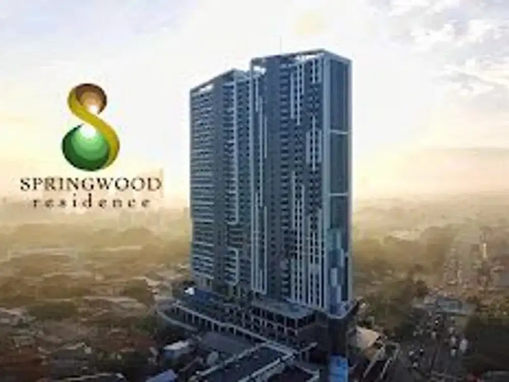 Dijual Cepat Springwood Residence Studio 26,25m² Lantai 12 City View – 350 Juta