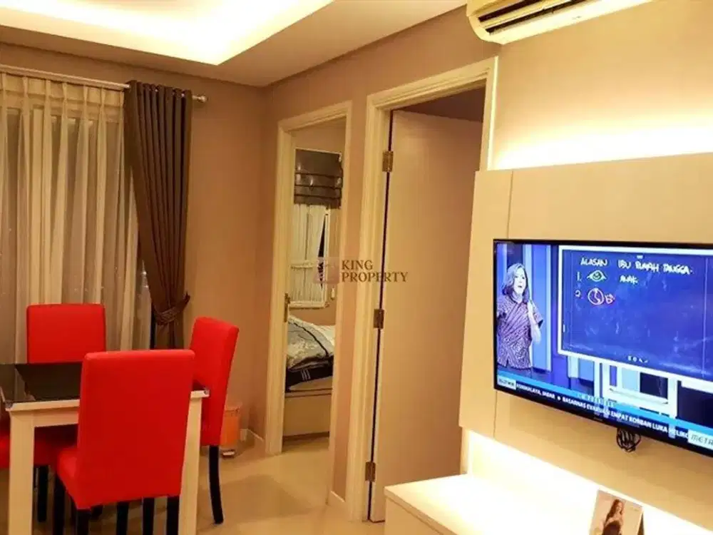Unit Langka! Sewa Apartemen 2 Bedroom Madison Park Luas 52M2, Full Furnish Lokasi Strategis di Tanjung Duren