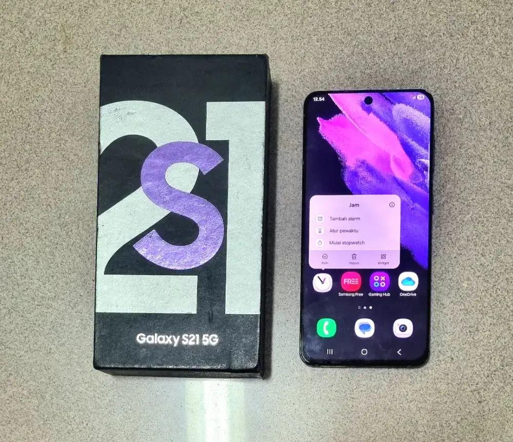 Dijual Hp Samsung S21 5G Ram 8/256 Resmi Sein Pemakaian Pribadi fulset