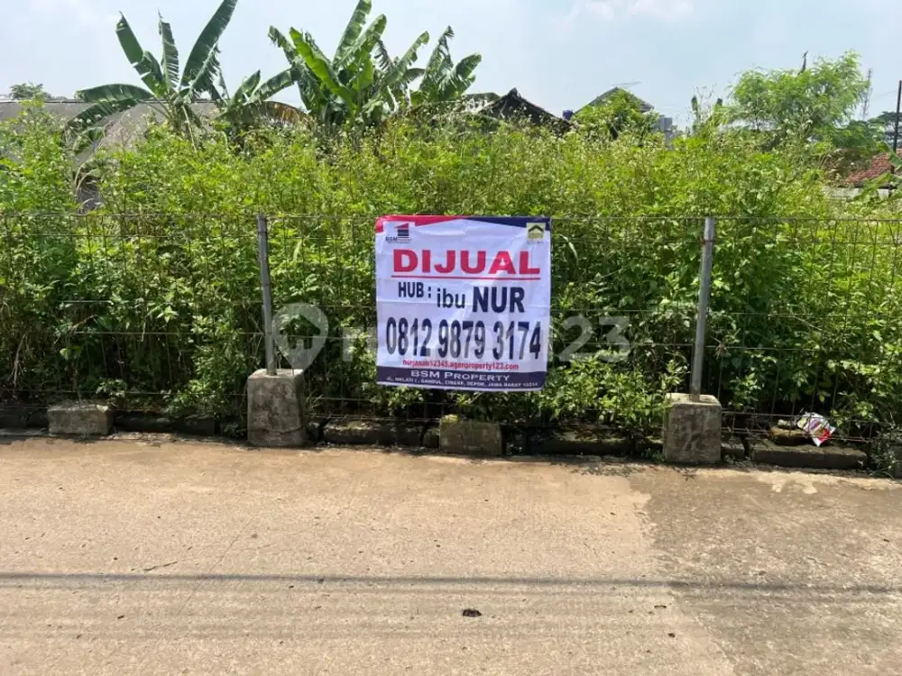 Tanah Harga NJOP di Depok, 9 Menit ke Tol Sawangan